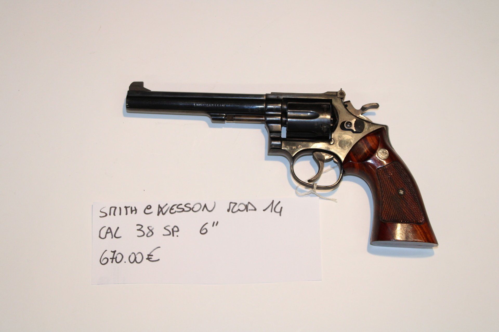 SMITH & WESSON MOD. 14 CAL 38 SPECIAL a 670.00€