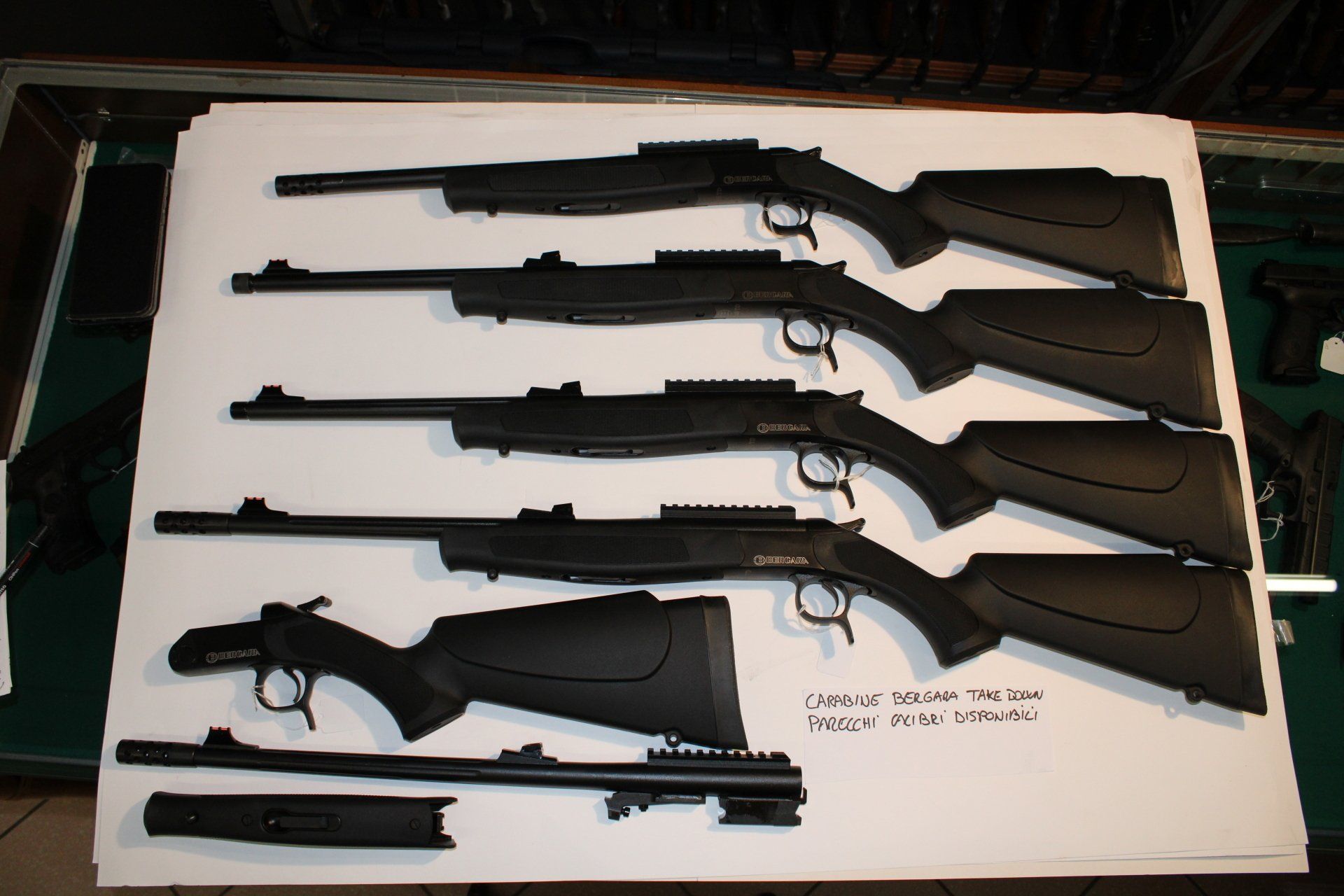 CARABINE BERGARA TAKE DOWN IN PARECCHI CALIBRI DISPONIBILI