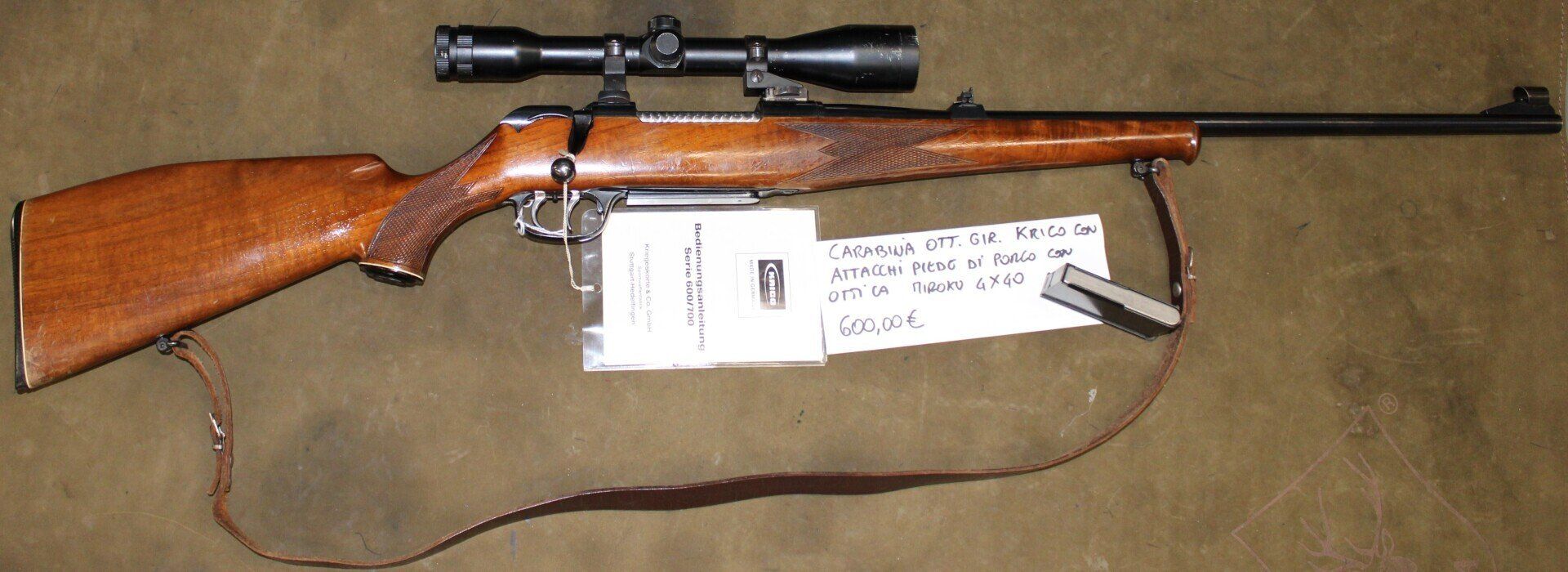 CARABINA KRICO CAL 270 WIN a 600.00€