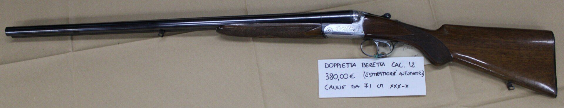 DOPPIETTA BERETTA CAL.12 a 380.00€