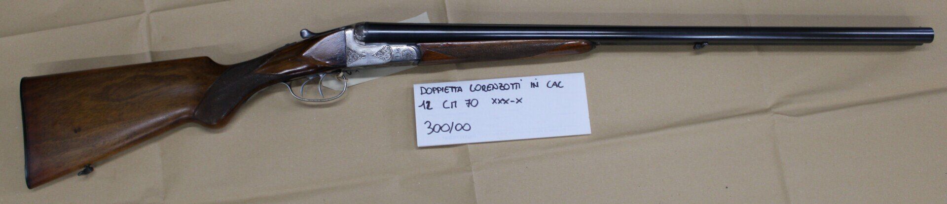 DOPPIETTA LORENZOTTI CAL 12 a 300.00€