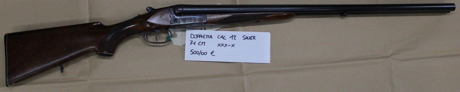 DOPPIETTA SAUER CAL 12 a 500.00