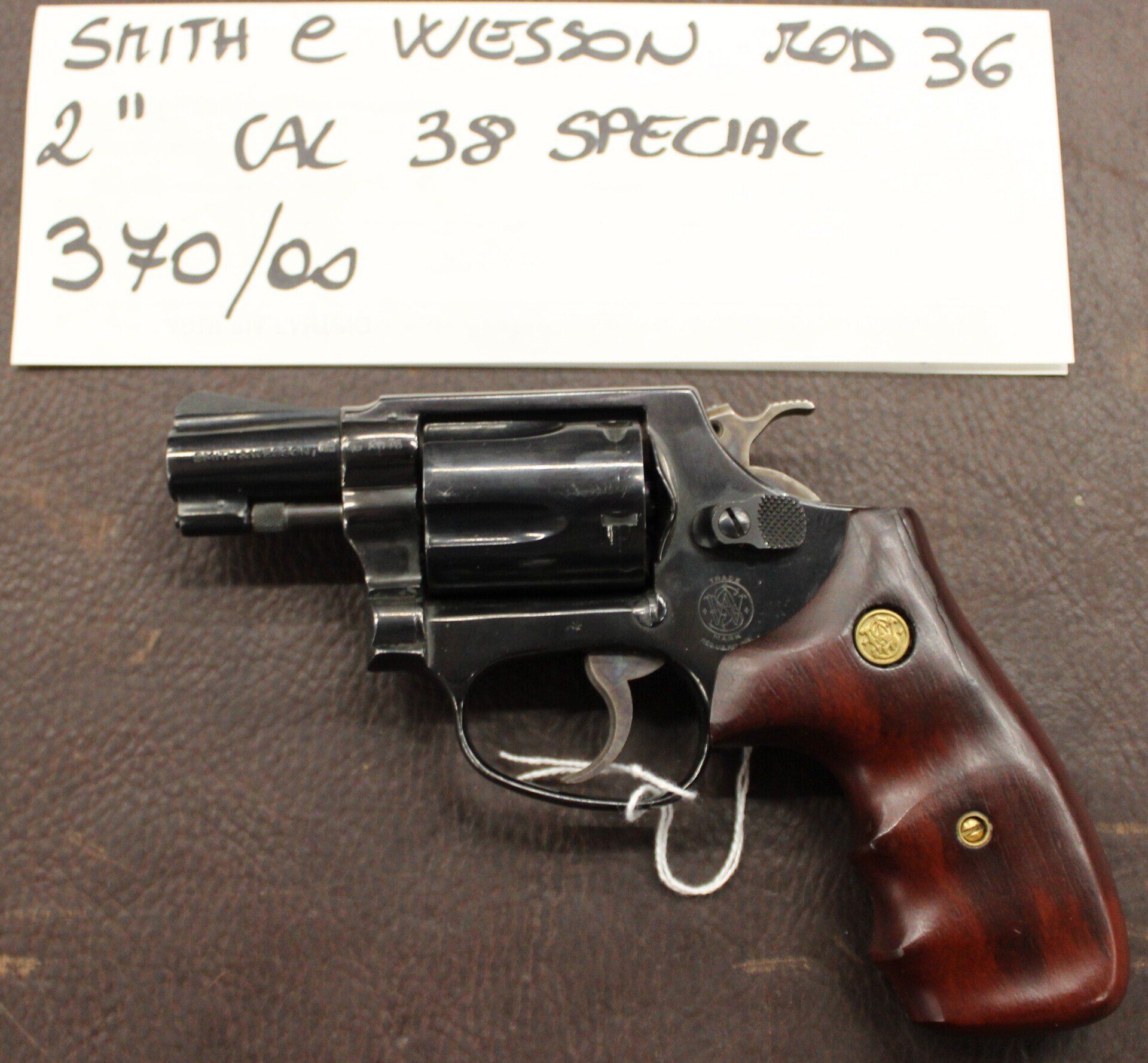 SMITH & WESSON MOD. 36 CAL.38 SPECIAL  a 370.00€