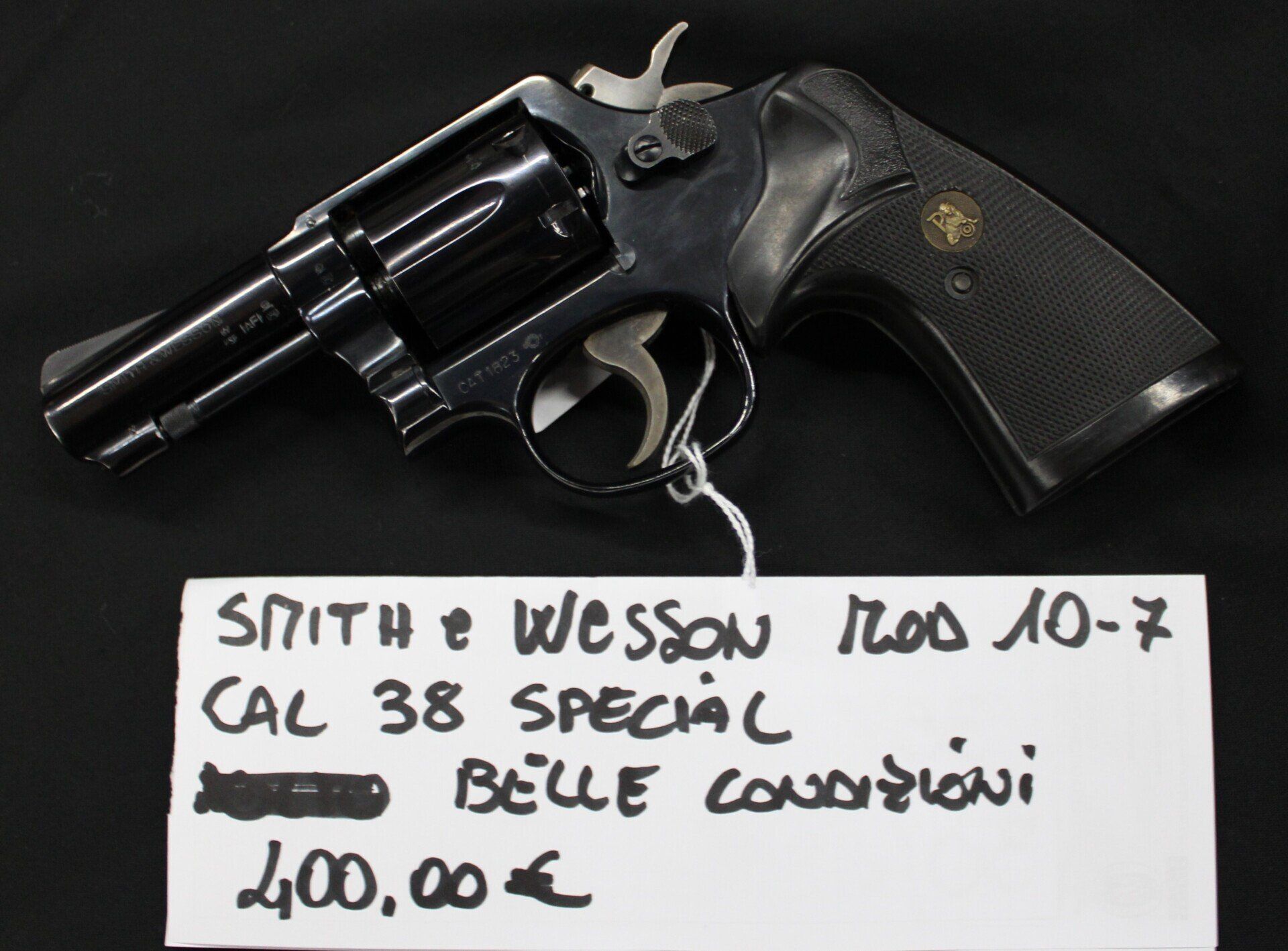 SMITH & WESSON MOD. 10-7 CAL.38 SP.  a 400,00€
