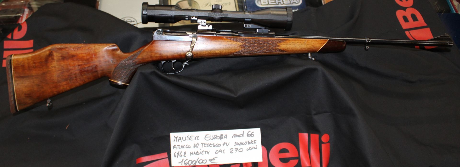 MAUSER EUROPA CAL 270 a  1600,00€