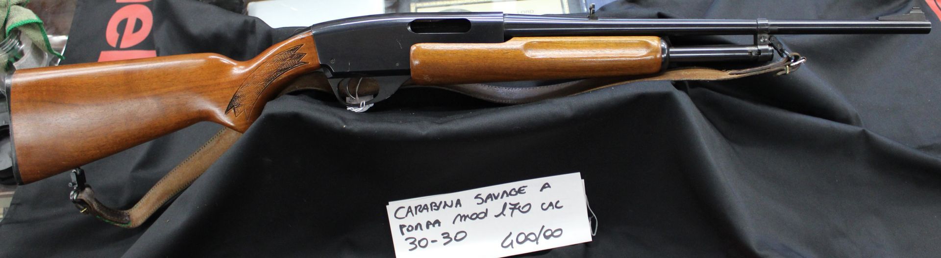 SAVAGE A POMPA CAL 30-30 a 400,00€