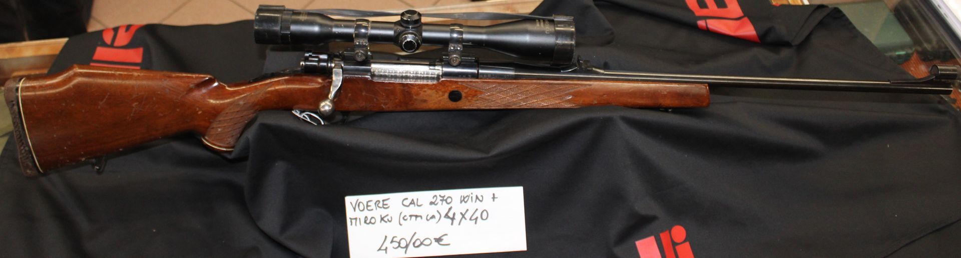 VOERE CAL. 270 WIN + OTTICA 4X40  a 450,00€