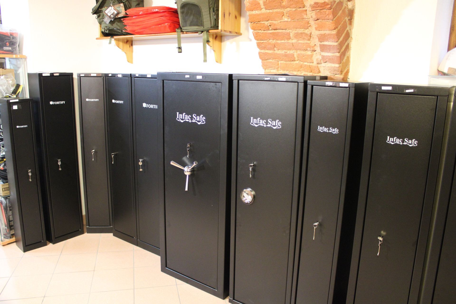 Armadi blindati per armi della Prisma Distribuzione