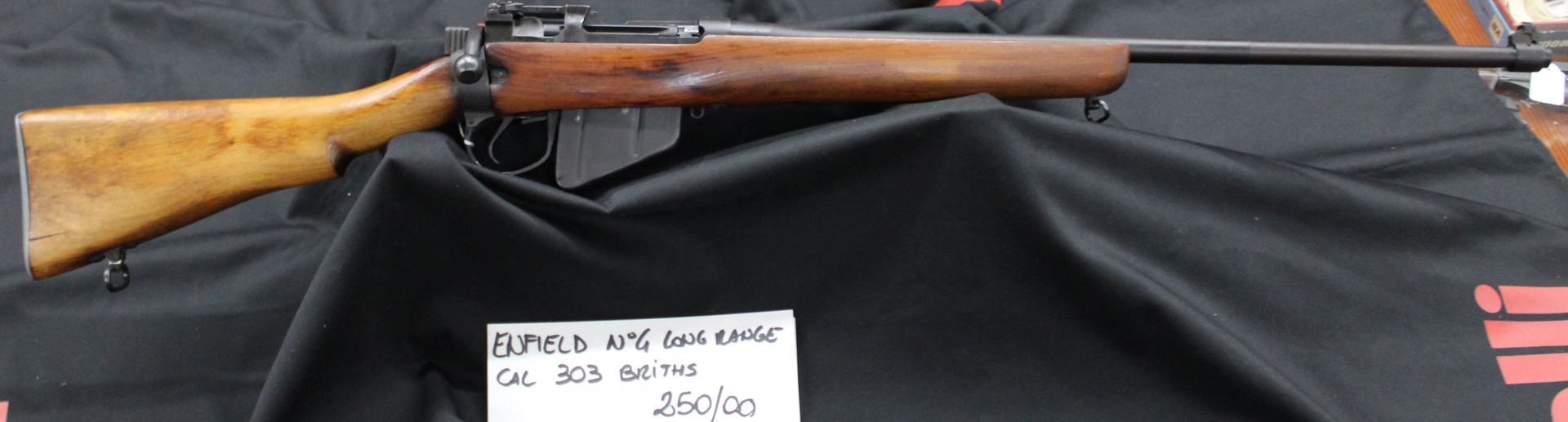 Carabina otturatore girevole Enfield N°4 Long Range calibro 303 Britsh. Prezzo di 250,00€