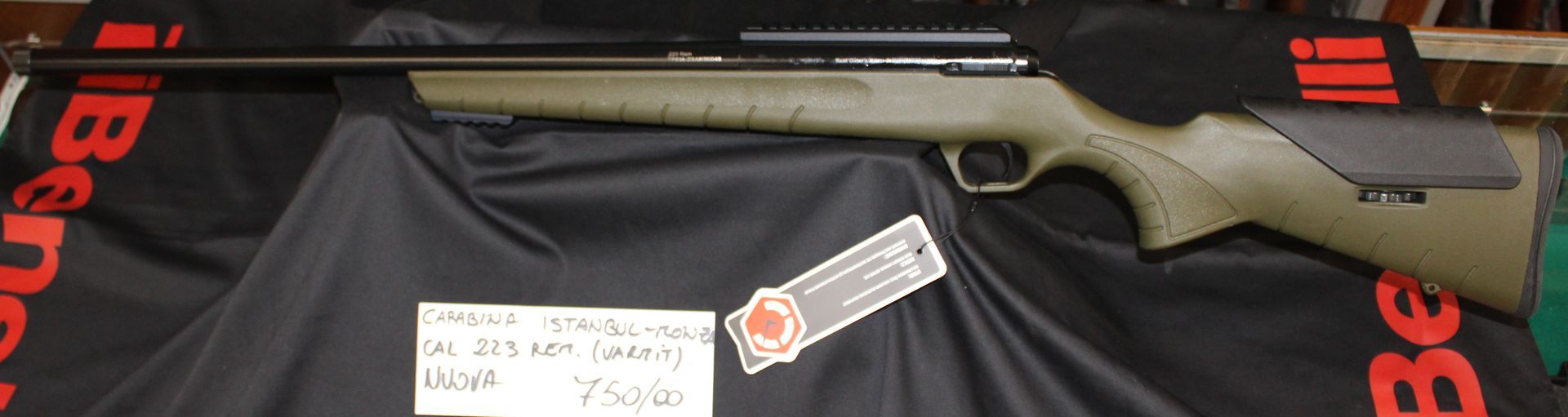 Carabina otturaotre girevole Instambul -Monza calibro 223 Rem Varmit, arma nuova, prezzo di 750,00€