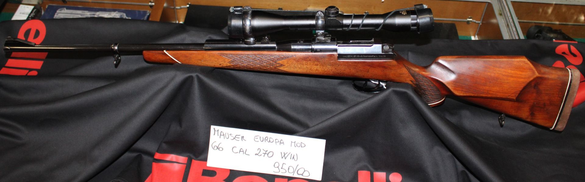 Carabina otturatore girevole Mauser Europa modello 66 calibro 270 Win, prezzo di 950,00€