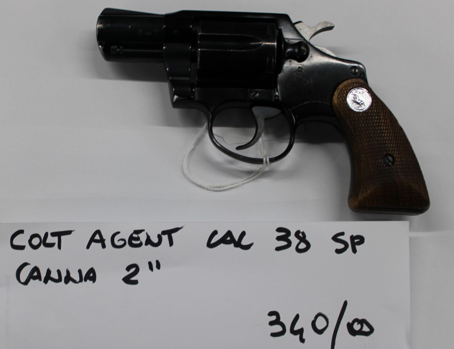 Rivoltella Colt Agent calibro 38 Special con canna da 2