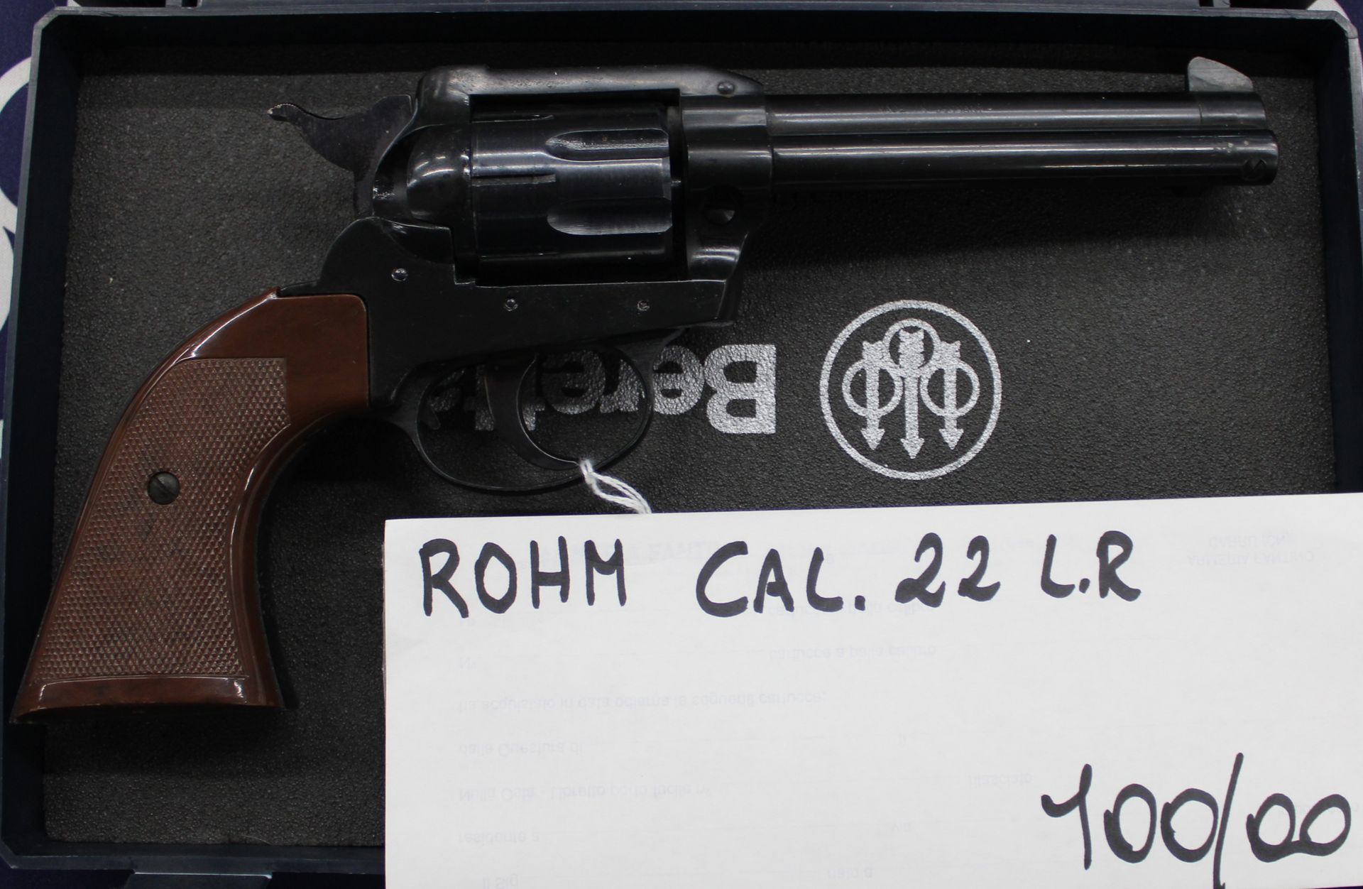 Rivoltella Rohm calibro 22 l.r. 
Prezzo di 100,00€