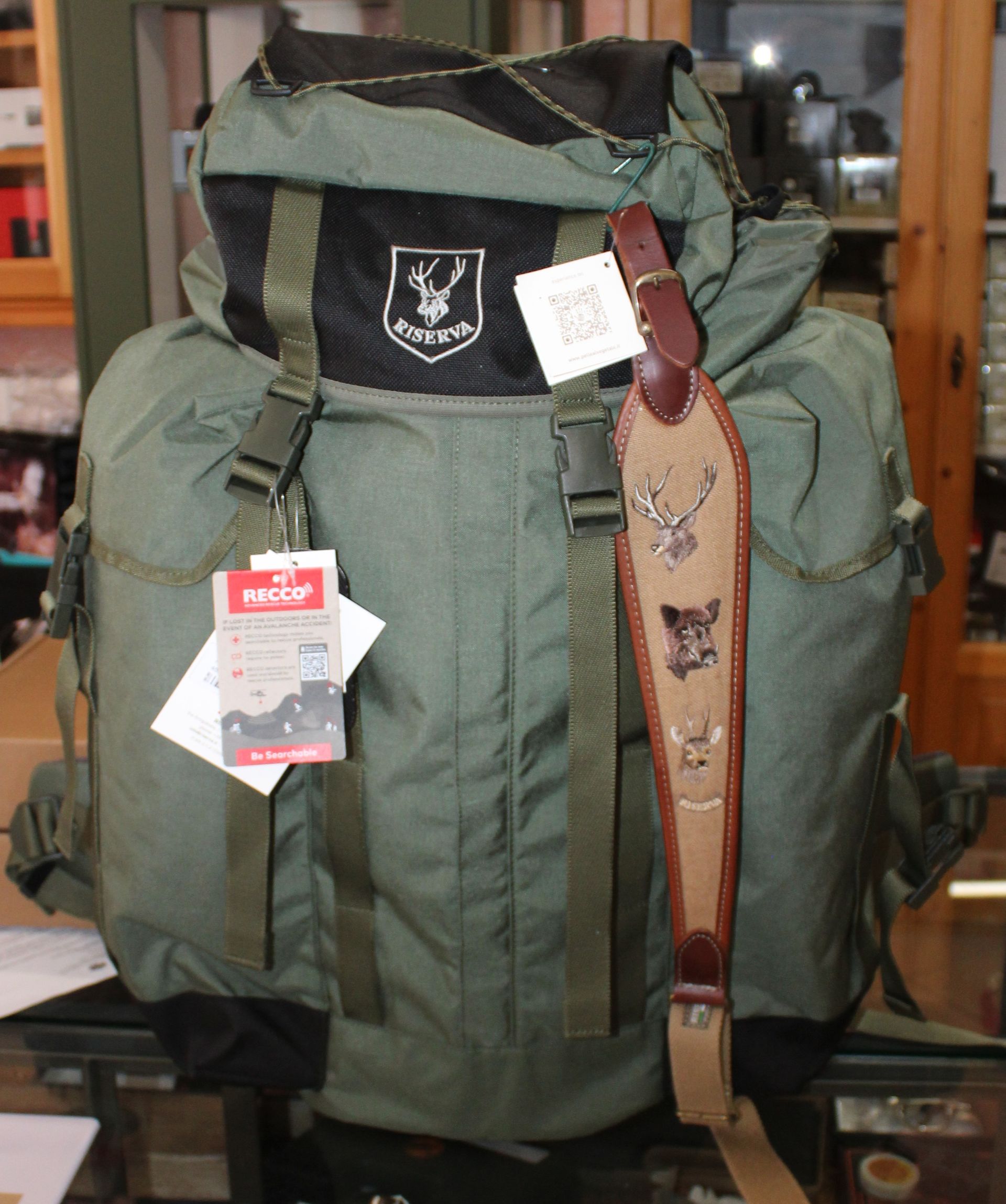 Zaino Riserva Ultra Light 45/90 lt Extreme tex e lo zaino tecnico in Cordura 45/90 lt