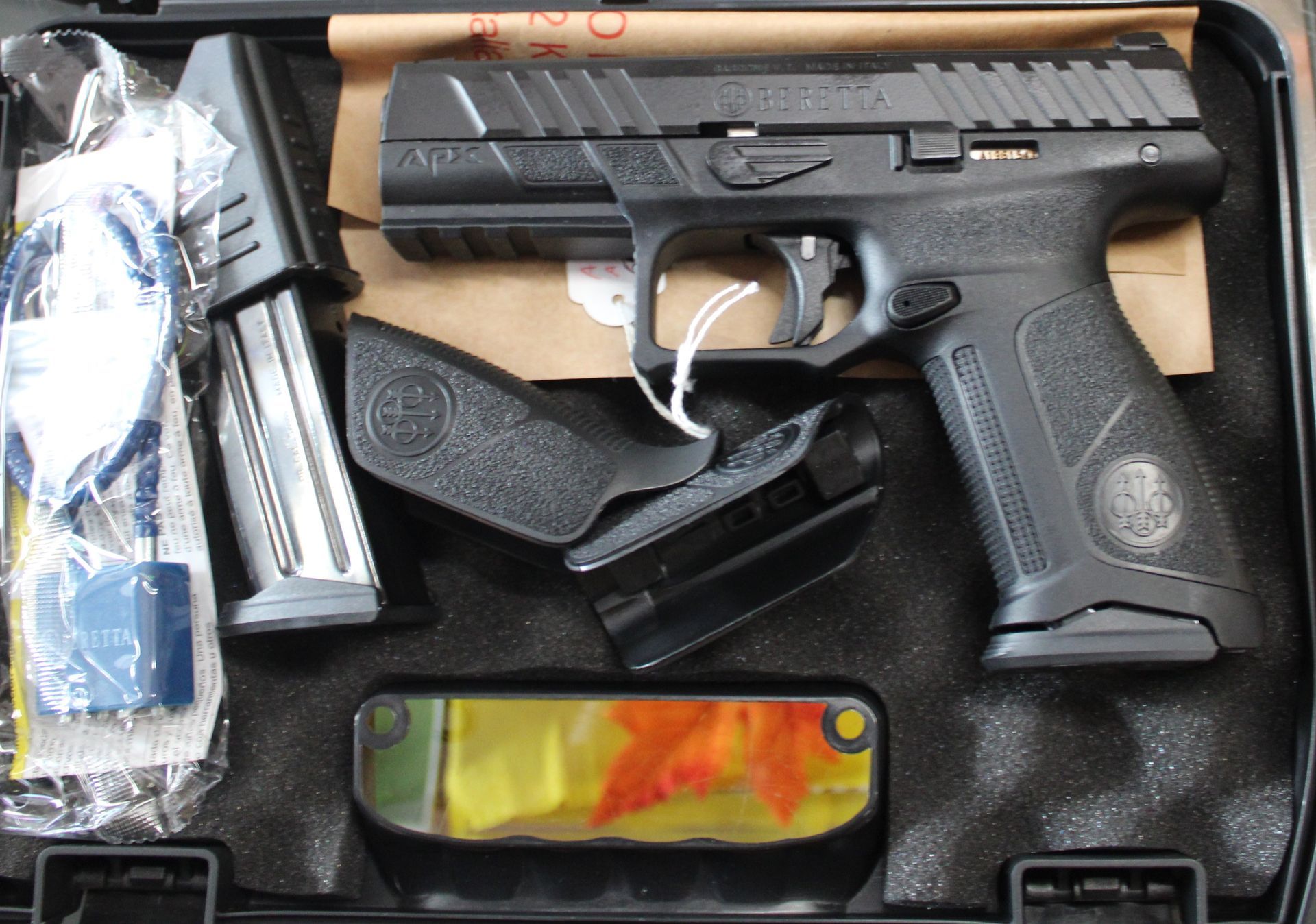 Pistola semiautomatica APX A1 FS calibro 9x19.
Nuova.
Prezzo di 630,00€