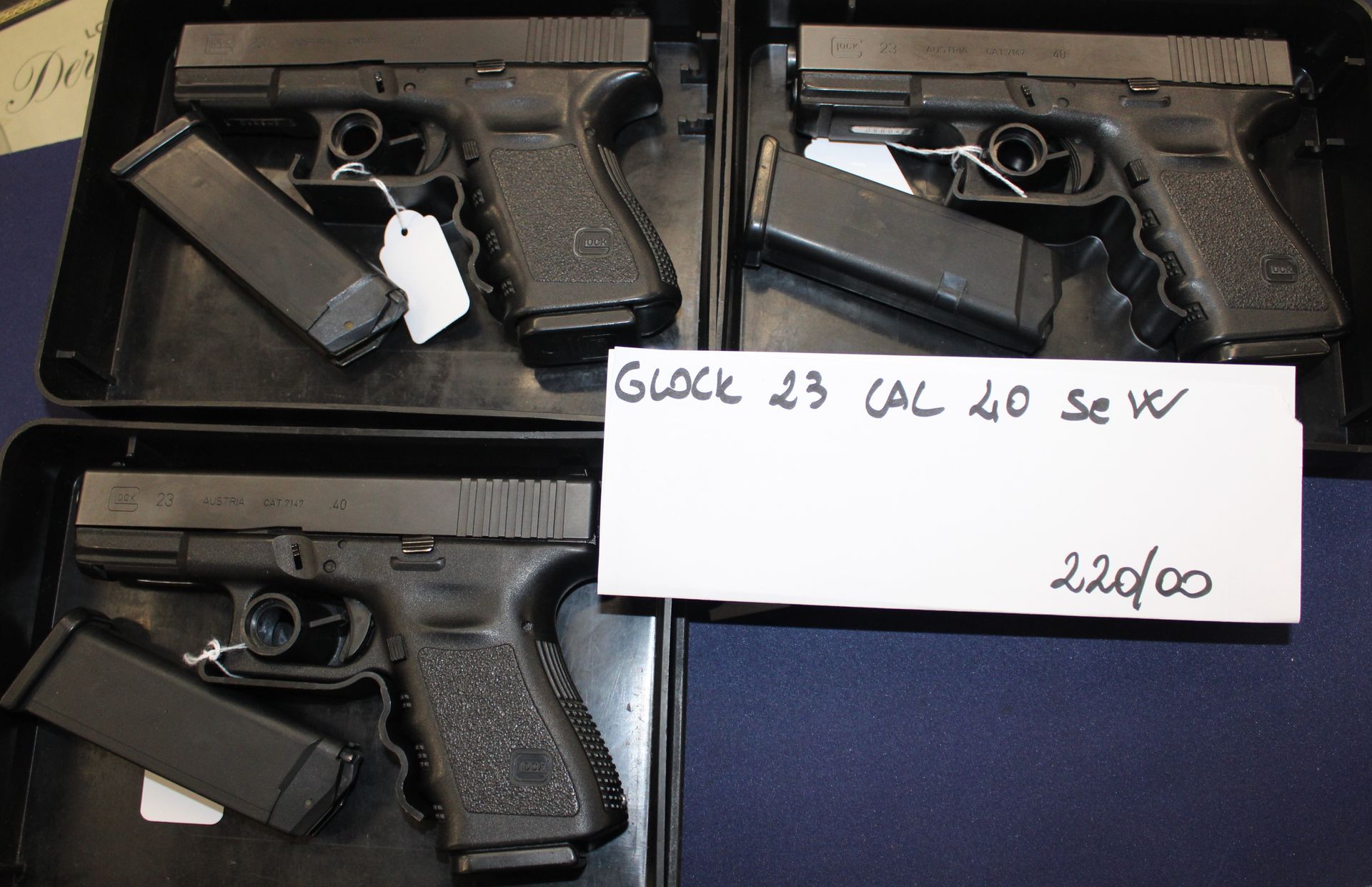 Pistola semiautomatica Glock modello 23 calibro 40 S&W,
Prezzo di 220,00€