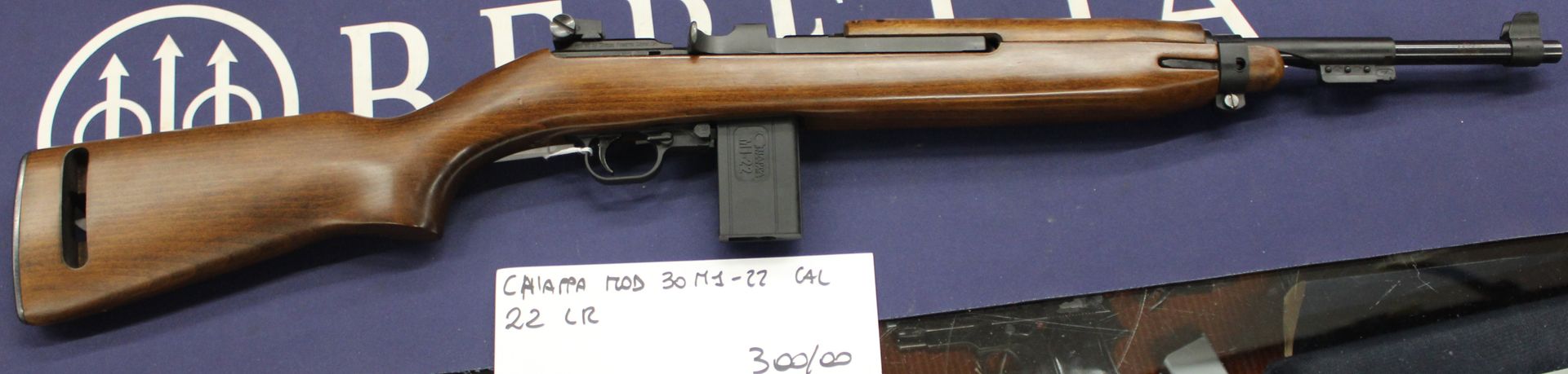 Carabina semiautomatica Chiappa modello M1-22 calibro 22 l.r.
Prezzo di 300,00e