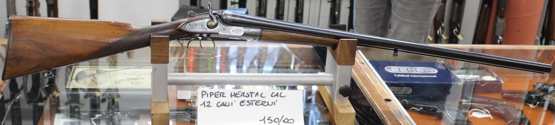 Doppietta cani esterni calibro 12, Piper Herstal.
Prezzo di 150,00€