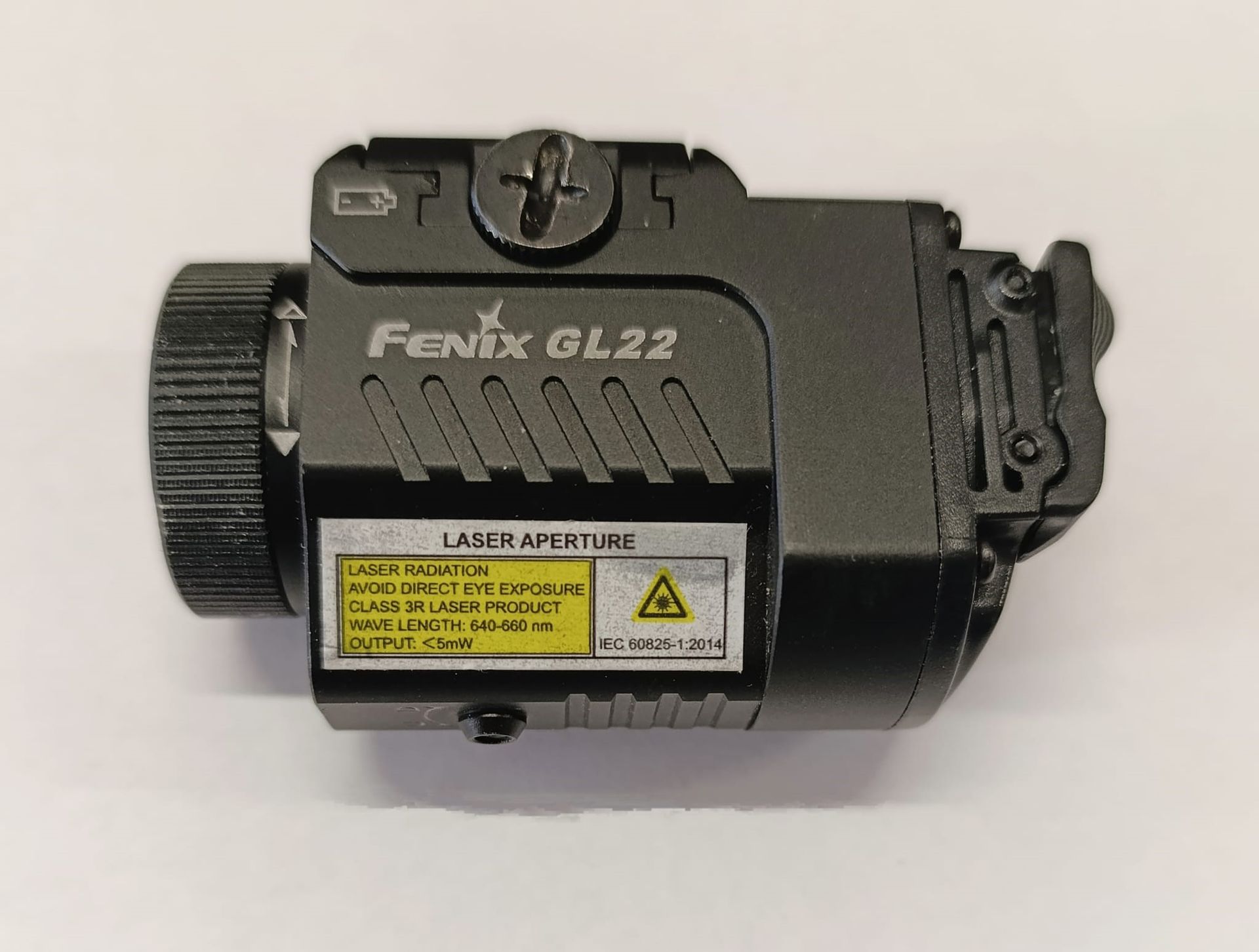 Torca da puntamento Fenix GL22 con luce potente e Laser, ricaricabile, con adattatore picattiny.
Prezzo di 148,00€
