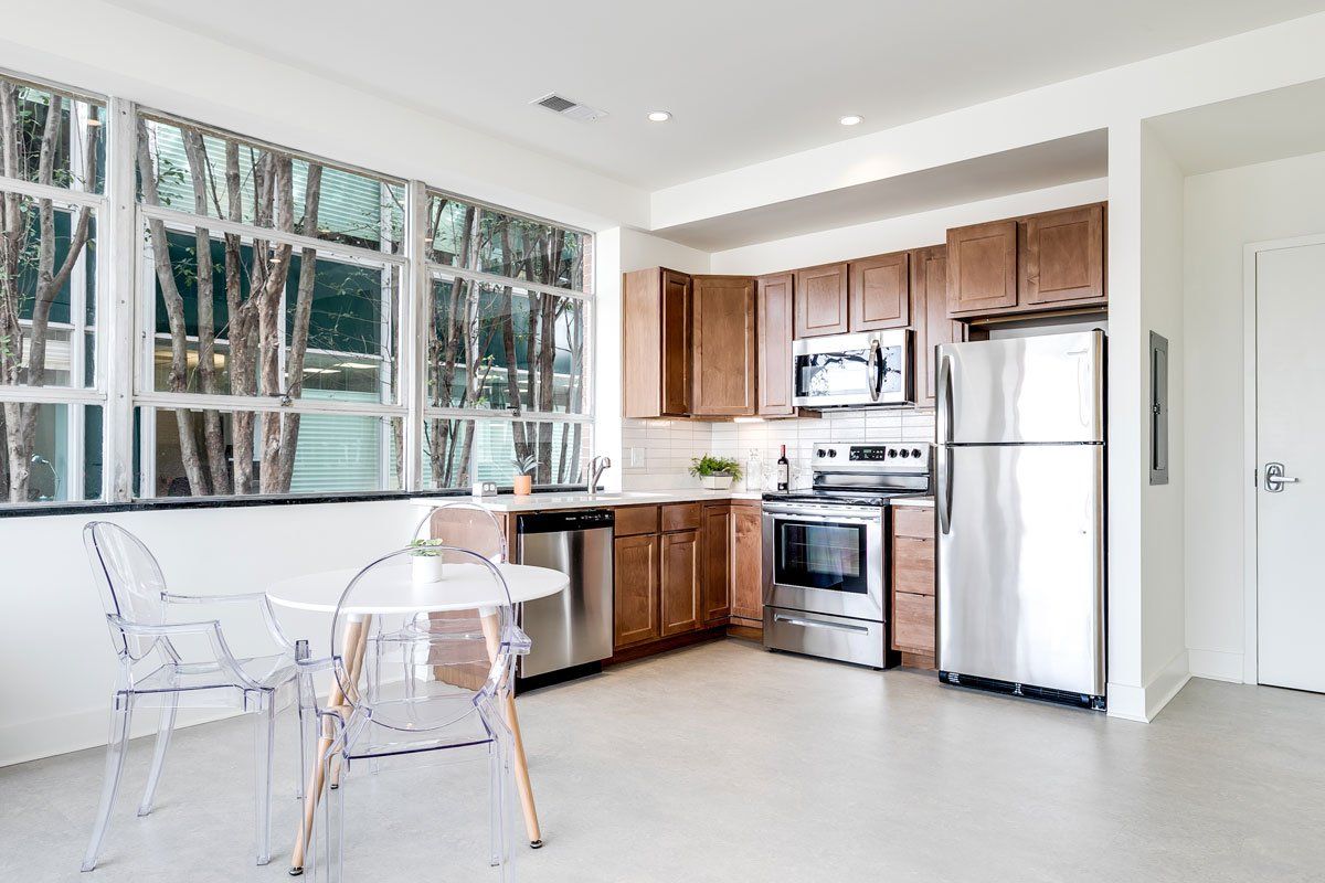 1004 Thompson Kitchen and Dining Area