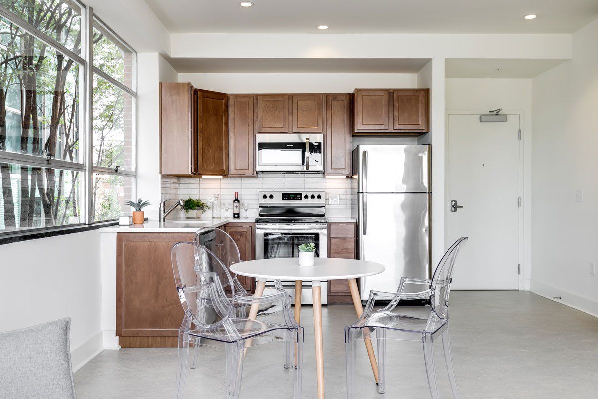 1004 Thompson Kitchen and Dining Area