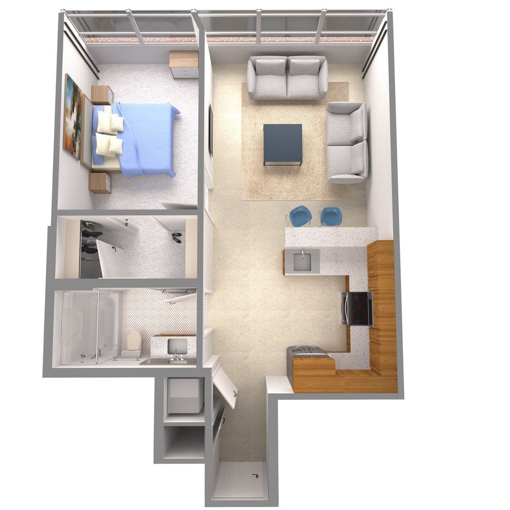 Century Flats Floor Plans