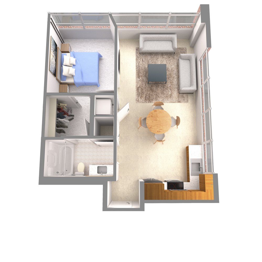 Century Flats Floor Plans