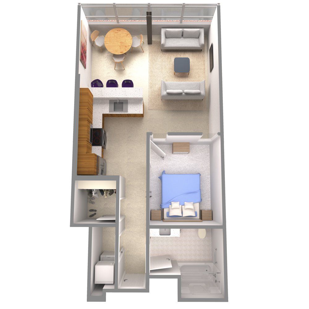 Century Flats Floor Plans