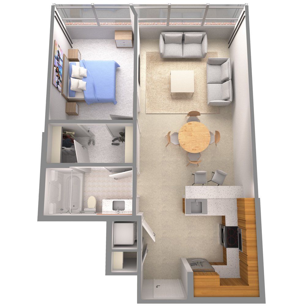 Century Flats Floor Plans