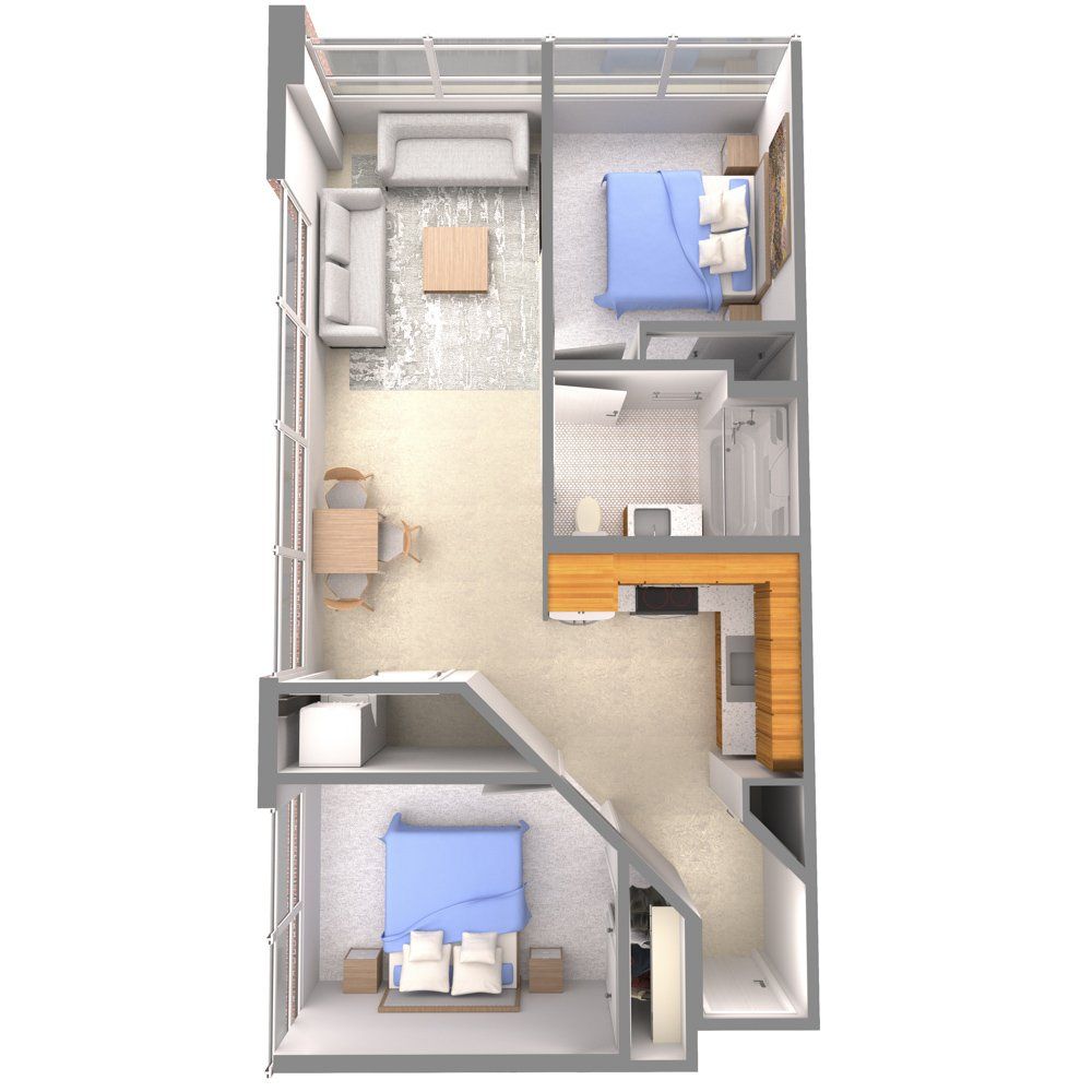 Century Flats Floor Plans
