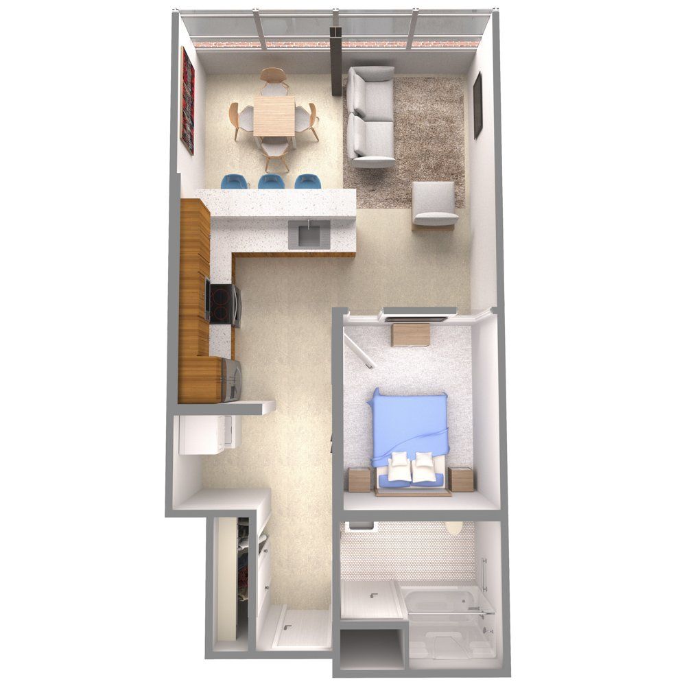 Century Flats Floor Plans
