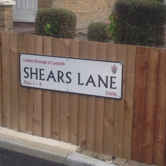 Lambeth Street Nameplate