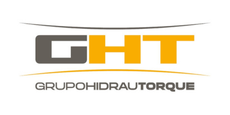 Um logotipo para uma empresa chamada ght Grupo hidrautorque