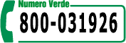Numero verde 800 031926