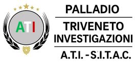 Logo di Palladio Triveneto Investigazioni: stemma circolare con la scritta