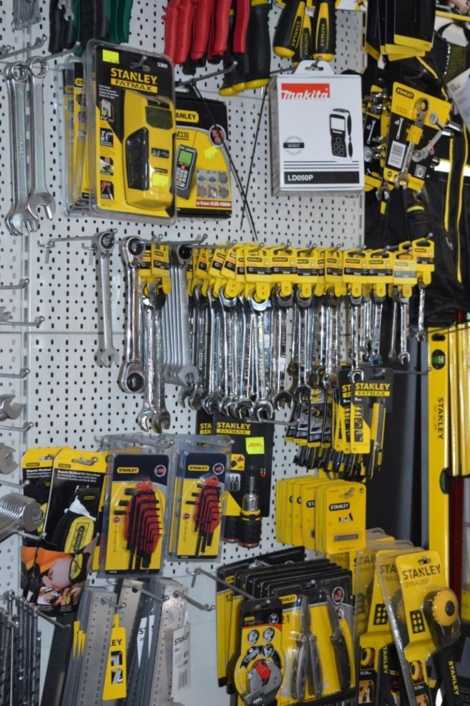 Esposizione di chiavi inglesi