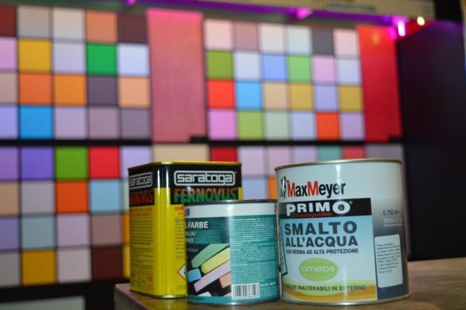 Varietà di vernici