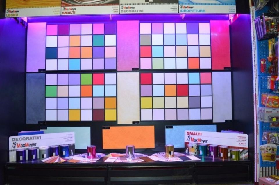 Esposizione di colori