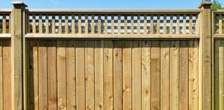 Newly installed cedar fence — Residential fencing in Pasadena, TX