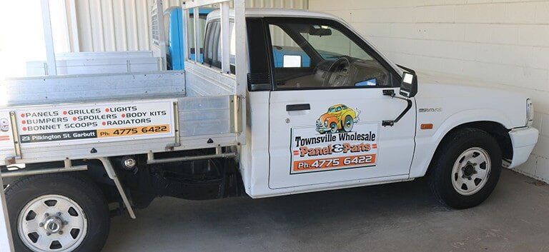 Company trailer truck — Townsville Wholesale Panel & Parts in Garbutt, QLD