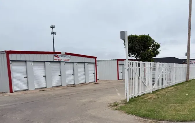 Drive up access row and fance