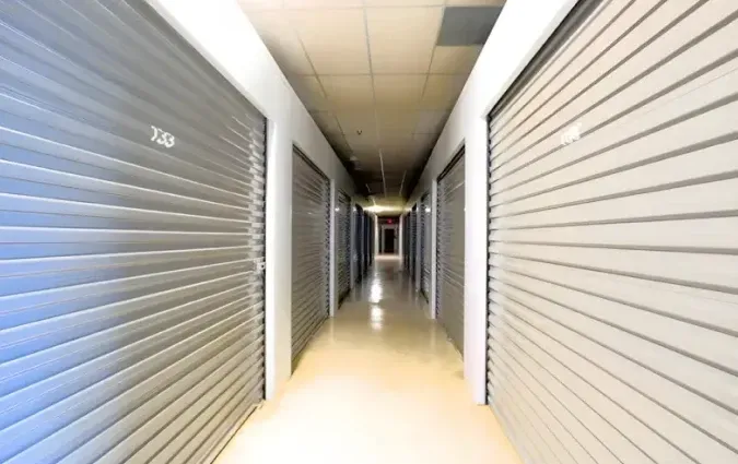 Interior storage hallway