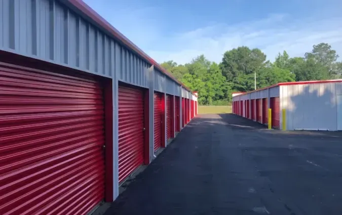 Exterior storage row