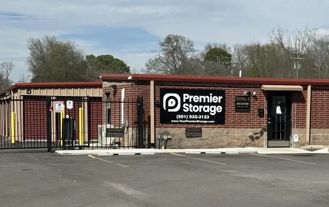 Front entrance and security gate