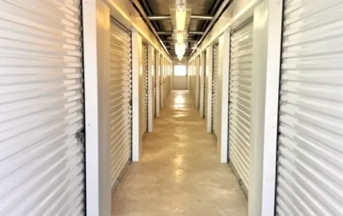 Interior storage hallway