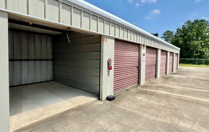 Drive Up Units with Open Unit