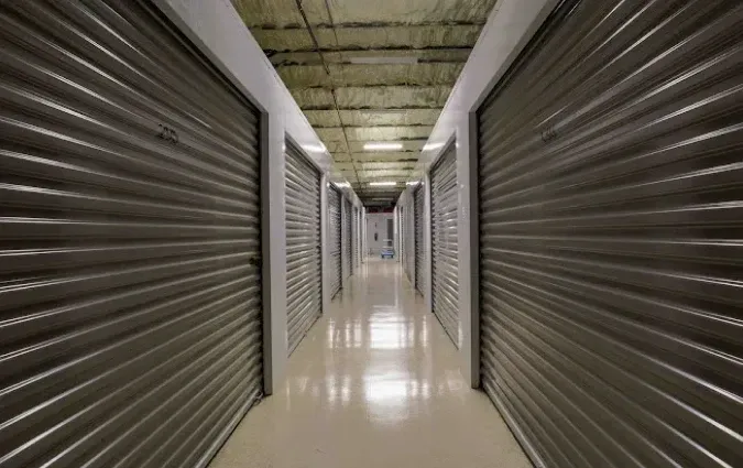 Interior storage hallway