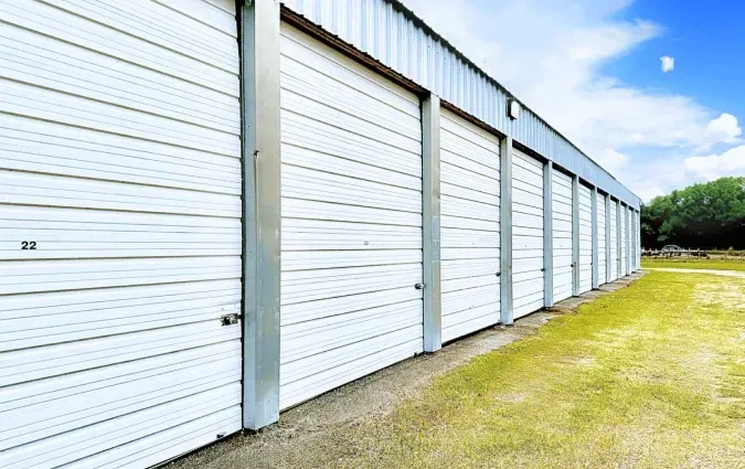 Exterior storage row