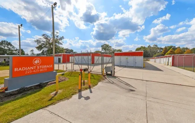 Front entrance and security gate