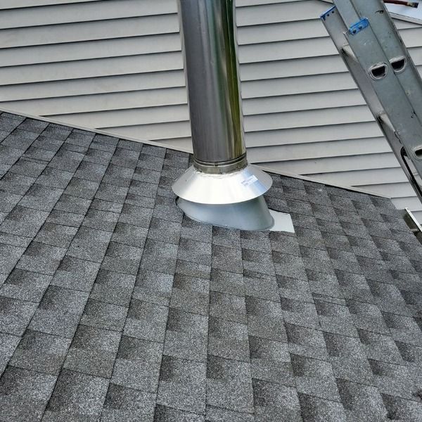 New boot pipe properly installed